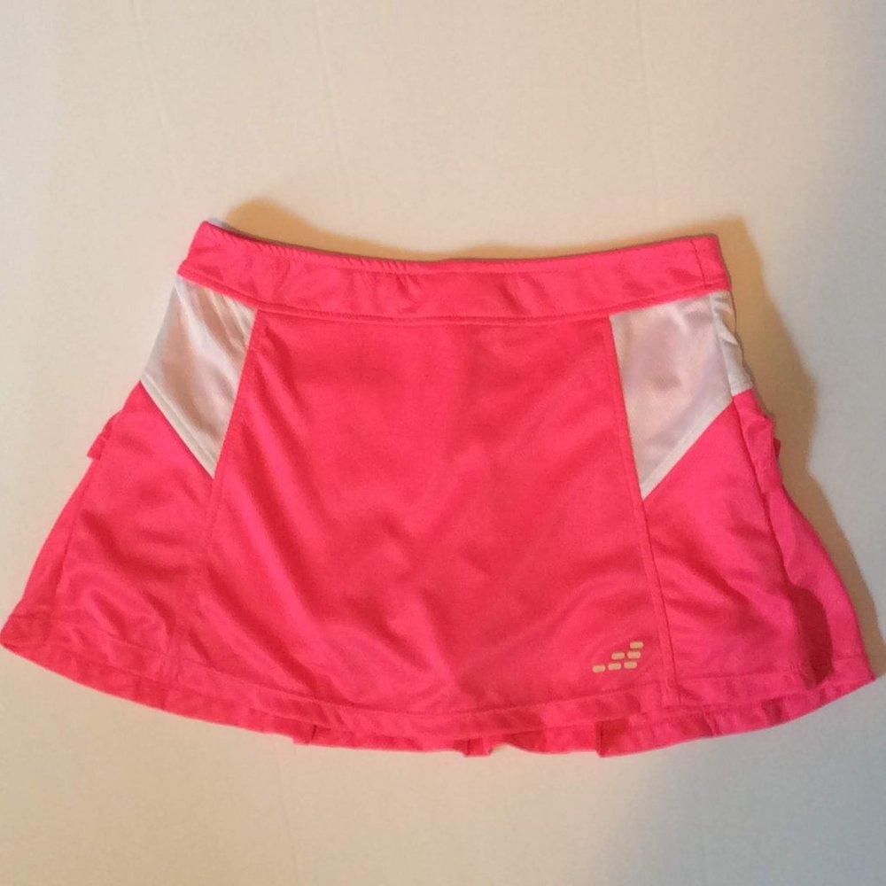 bcg Pink & White Sport Shorts Tennis Skort 12/14